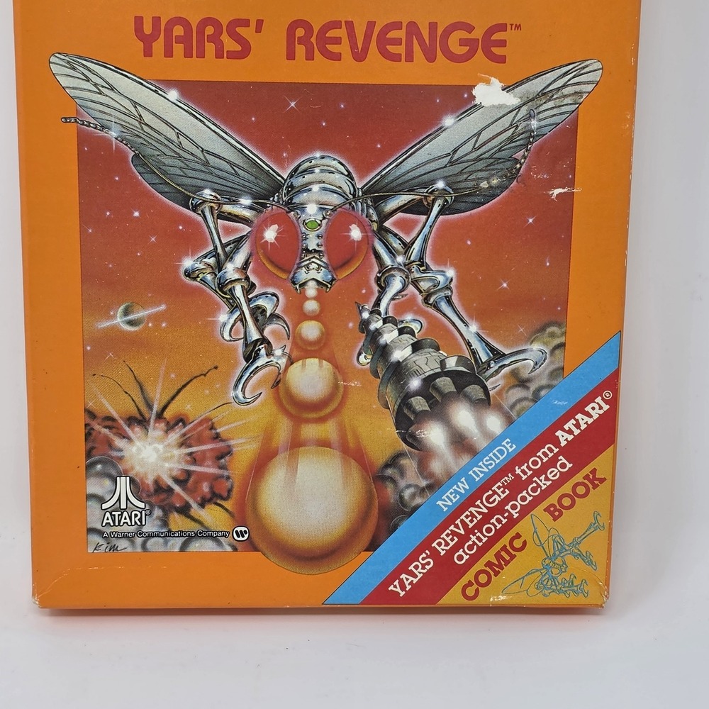 1981 Atari 2600 VCS ~ Yars' Revenge ~ CX2655 Unopened - Picture 3 of 13